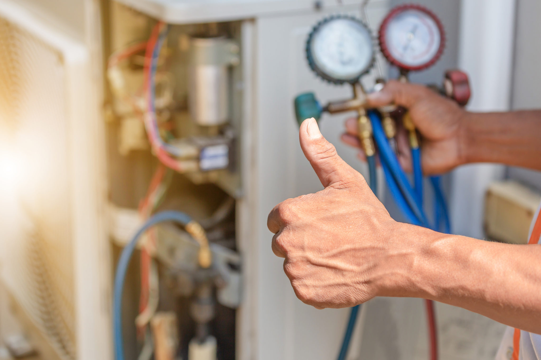 Air conditioning repair in Lafayette, Wisconsin
